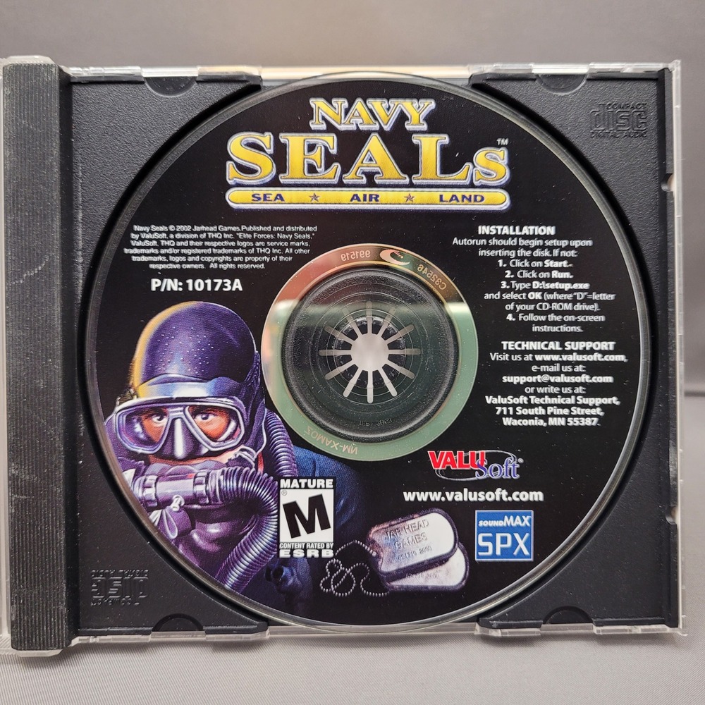 Navy SEALs by ValuSoft (PC CD-ROM, 2002)